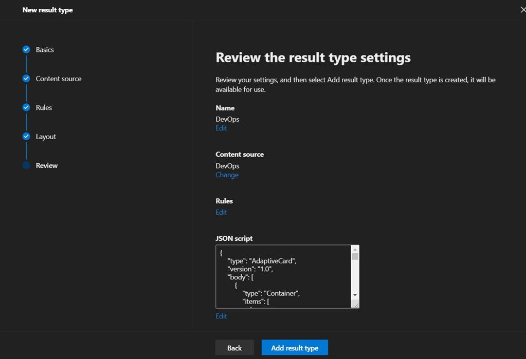 Extend Microsoft Search With Azure DevOps Graph Connector